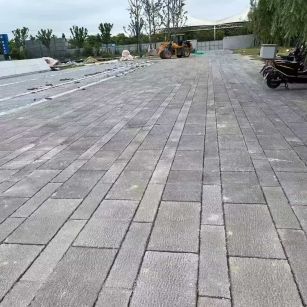 六盘水仿古石铺装效果