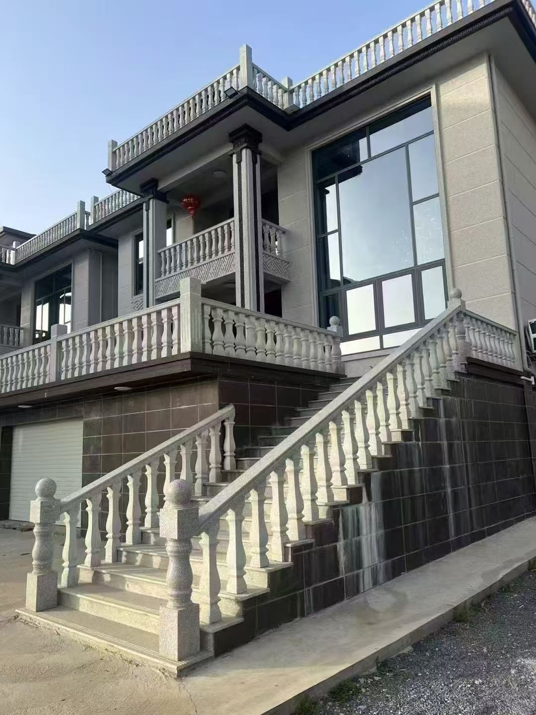 六盘水 芝麻白别墅阳台栏杆，楼梯栏杆