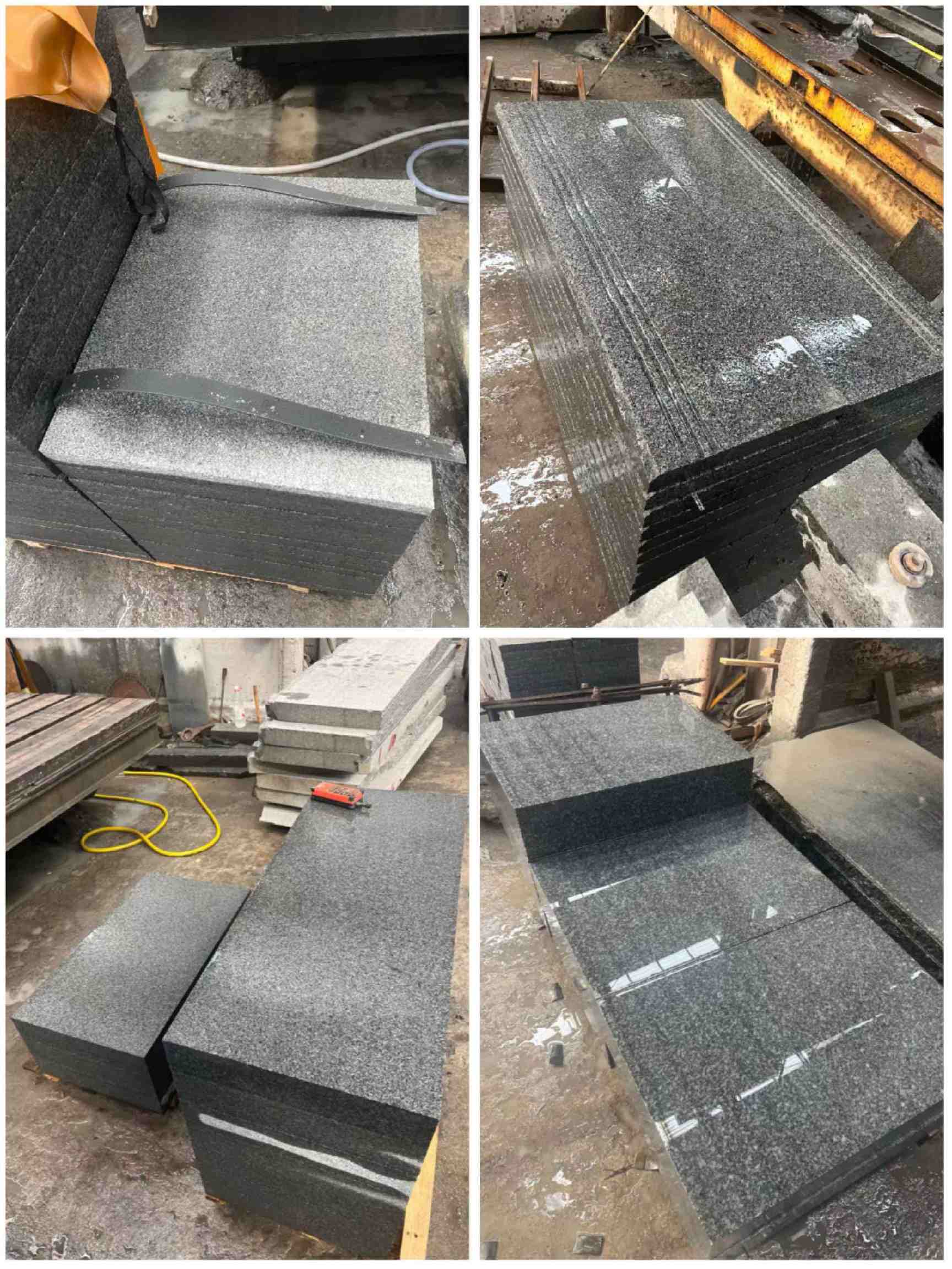 六盘水 芝麻黑地铺石材