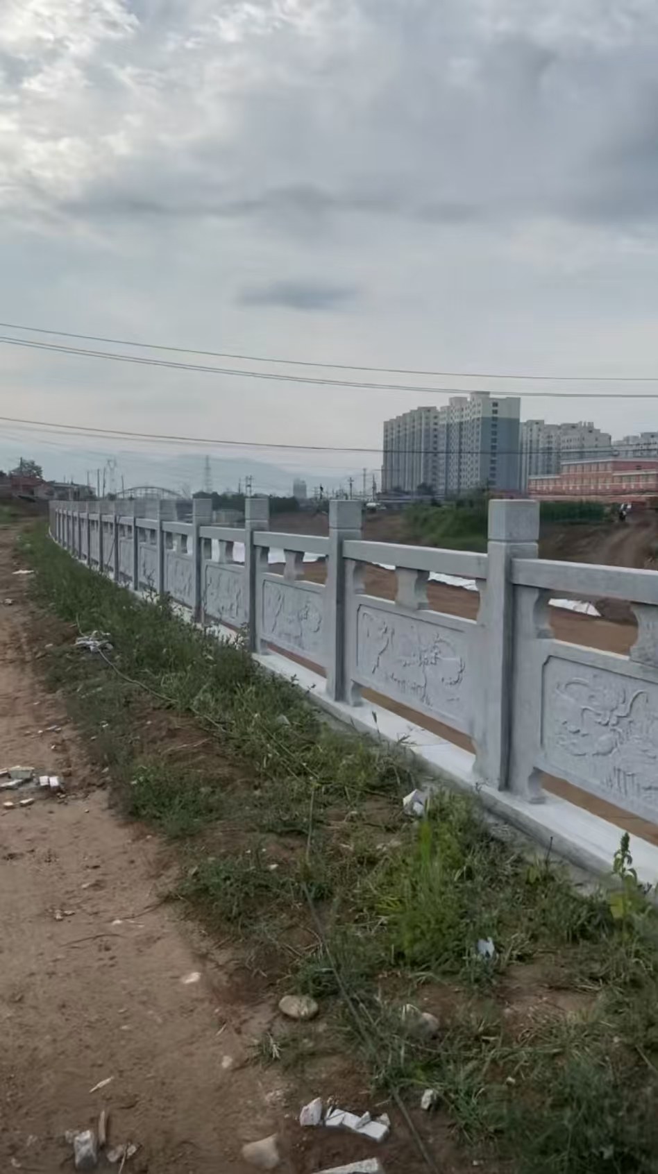 六盘水 石材河道栏杆