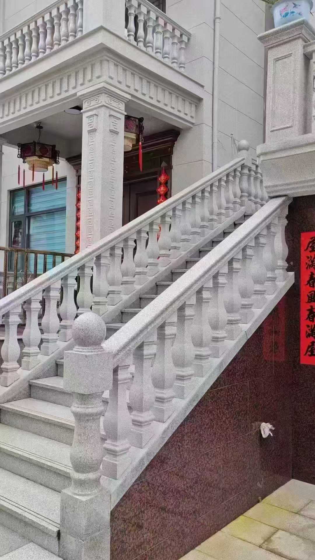 六盘水 天然石材 阳台庭院护栏、栏杆