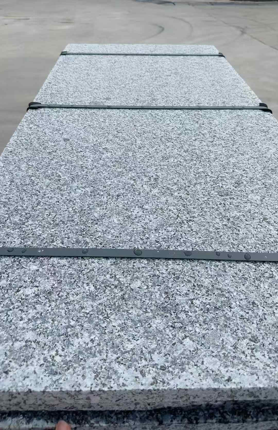 六盘水 芝麻黑火烧面毛板，条板，半成品