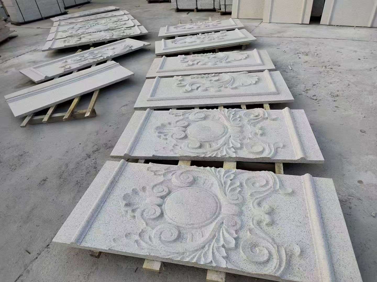 六盘水 芝麻白干挂雕花板